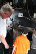 Lokführerstand der BR 52